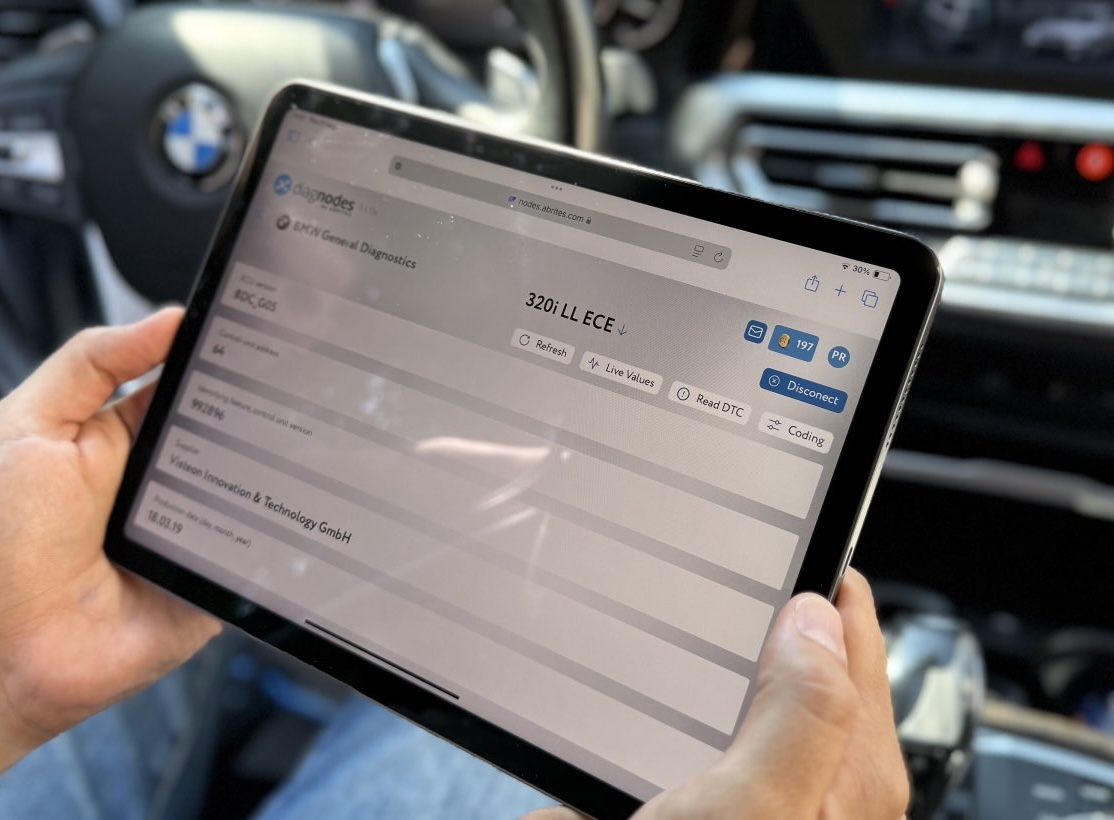 Perform diagnostics for BMW cars